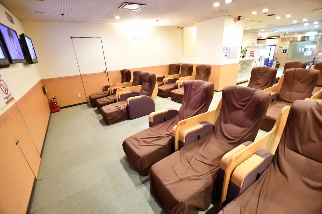 Capsule Hotel Asahi Plaza Shinsaibashi Osaka Japan